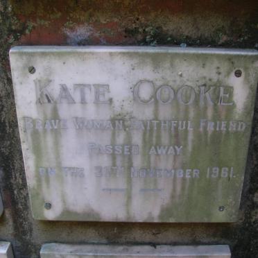 COOKE Kate -1961