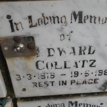 COLLATZ Edward 1916-1989