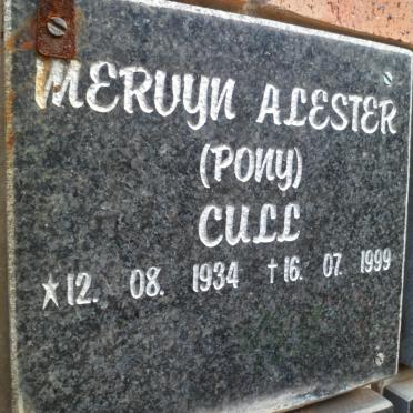 CULL Mervyn Alester 1934-1999