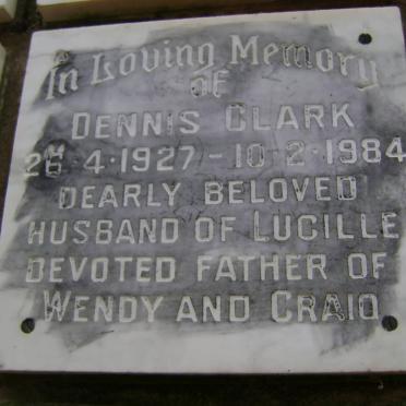 CLARK Dennis 1927-1984