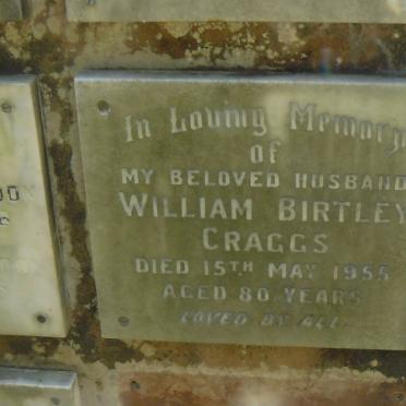 CRAGGS William Birtley -1955