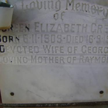 CREIG Doreen Elizabeth 1909-1979