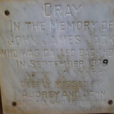 CRAY John James Jack -1979