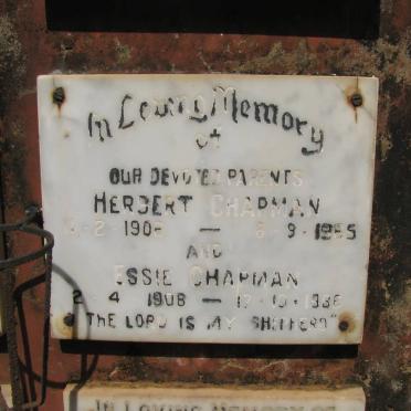 CHAPMAN Herbert 1906-1965 &amp; Essie 1908-1986