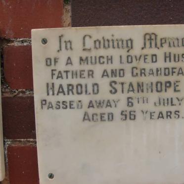 DAY Harold Stanhope -1970