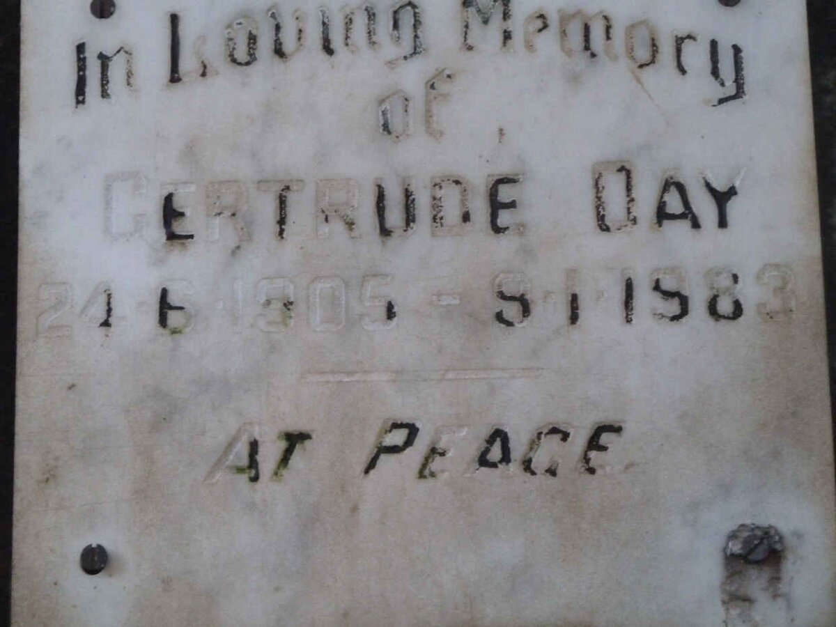 DAY Gertrude 1905-1983