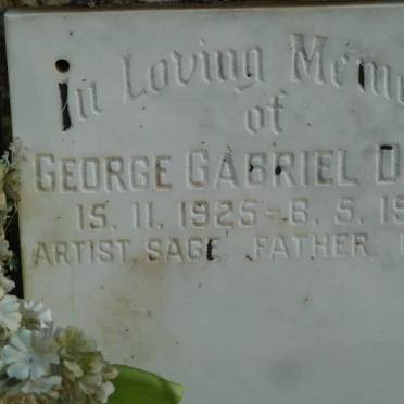 DAVIS George Gabriel 1925-1988