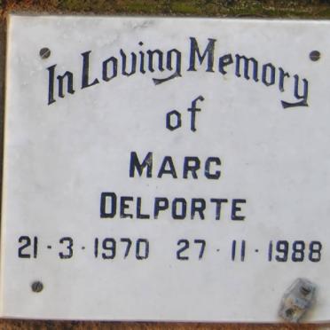 DELPORTE Marc 1970-1988