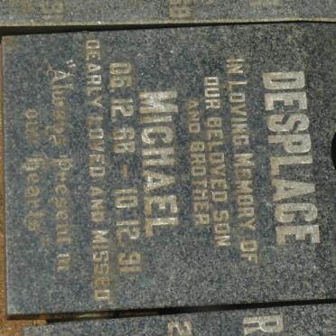 DESPLACE Michael 1968-1991