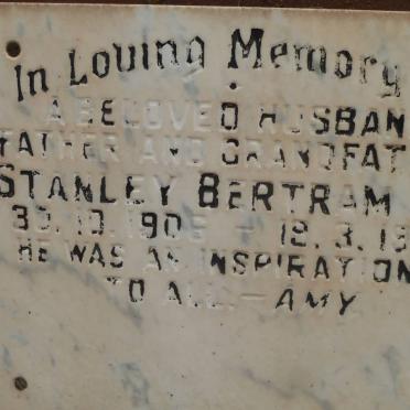 DIX Stanley Bertram 1906-1972