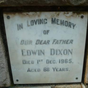 DIXON Edwin -1965