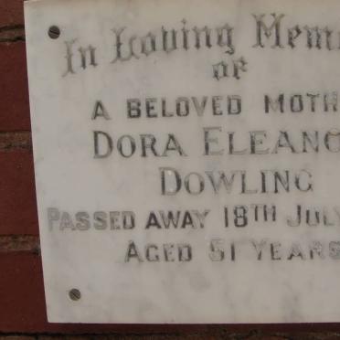 DOWLING Dora Eleanor -1969