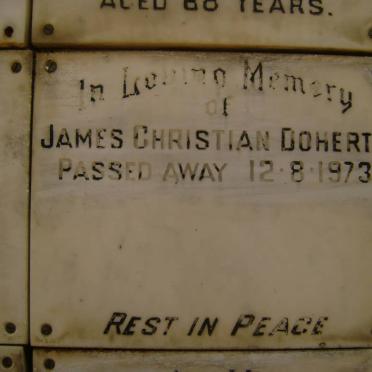 DOHERTY James Christian -1973