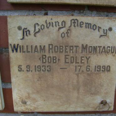 EDLEY William Robert Montague 1933-1990