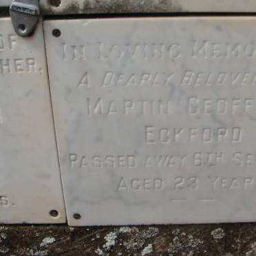 ECKFORD Martin Geoffrey -1971