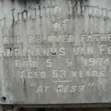 ECK Adriaanus, van -1974