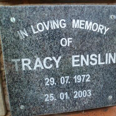 ENSLIN Tracy 1972-2003