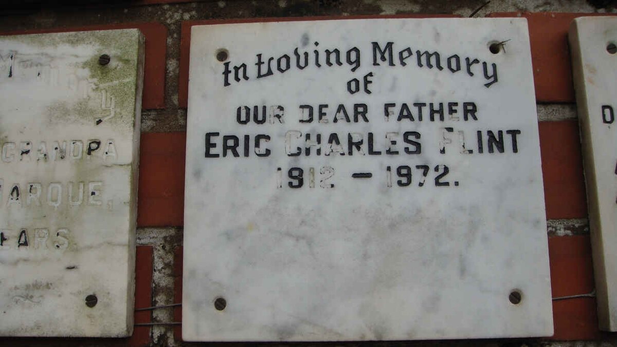 FLINT Eric Charles 1912-1972