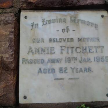 FITCHETT Annie -1959