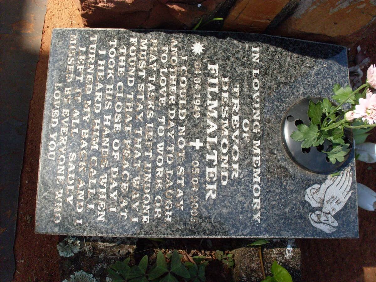 FILMALTER Trevor Desmond 1949-2005