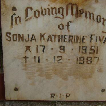 FIVAZ Sonja Katherine 1951-1987