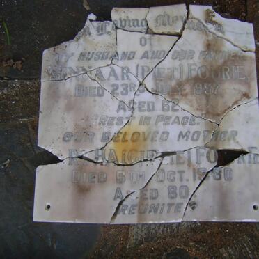 FOURIE Minnaar -1957 &amp; Martha -1980