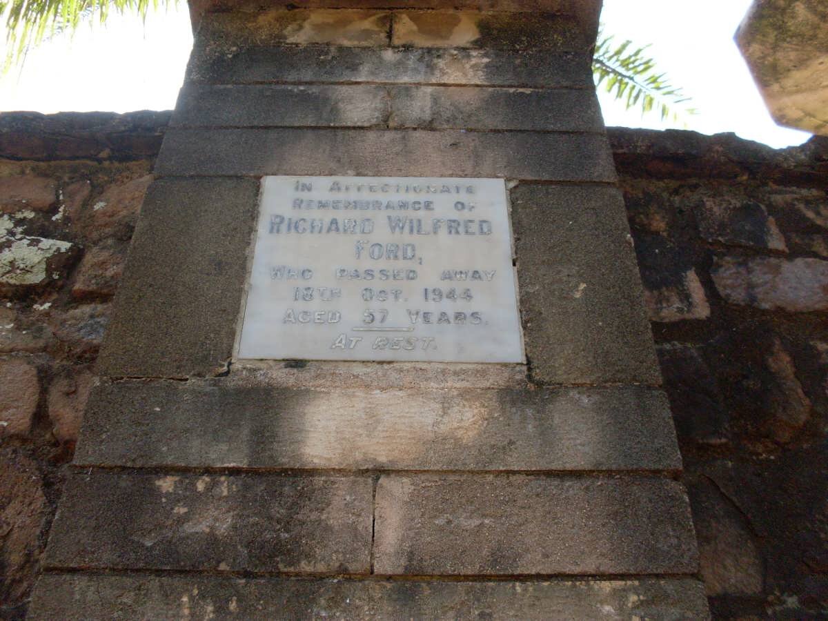 FORD Richard Wilfred -1944