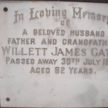 GATES Willett James -1968