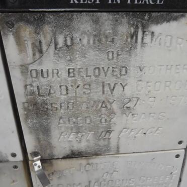 GEORGE Gladys Ivy -1973