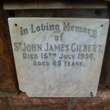 GILBERT St. John James -1956