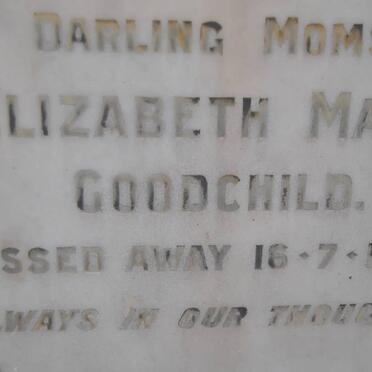GOODCHILD Elizabeth Mary -1959