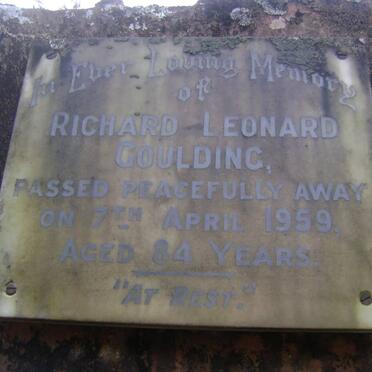 GOULDING Richard Leonard -1959