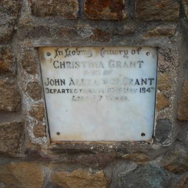 GRANT Christina -1947