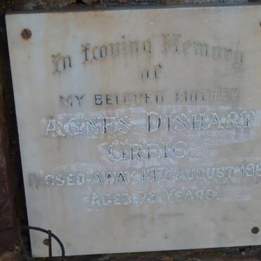 GREIG Agnes Dishart -1961