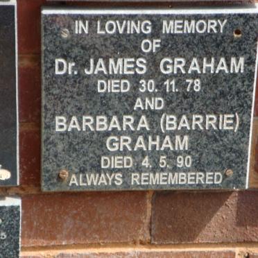 GRAHAM James -1978 &amp; Barbara -1990