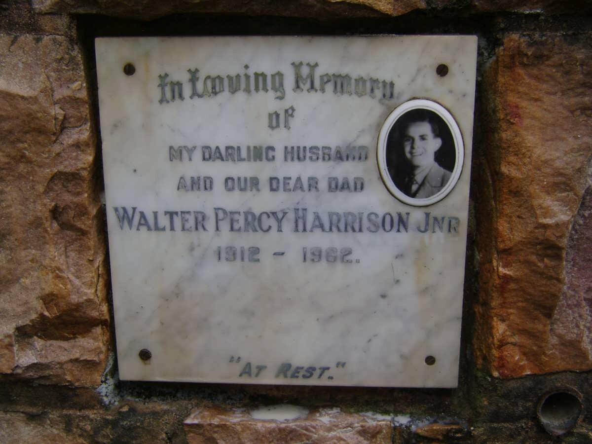 HARRISON Walter Percy 1912-1962