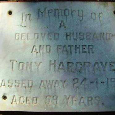 HARGRAVE Tony -1978