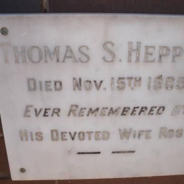 HEPPLE Thomas S. -1965