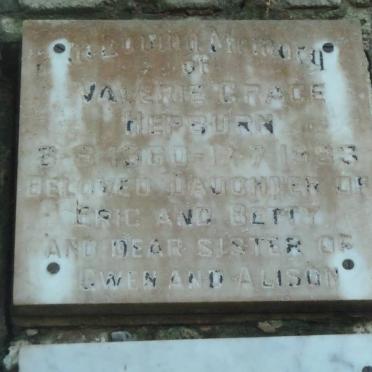 HEPBURN Valerie Grace 1960-1983