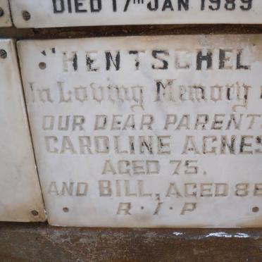 HENTSCHEL Bill &amp; Caroline Agnes