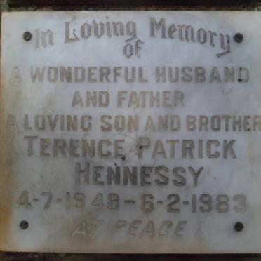 HENNESSY Terence Patrick 1948-1983