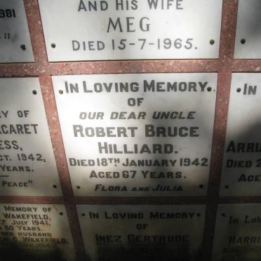 HILLIARD Robert Bruce -1942