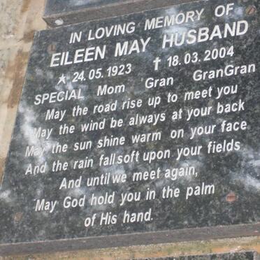 HUSBAND Eileen May 1923-2004