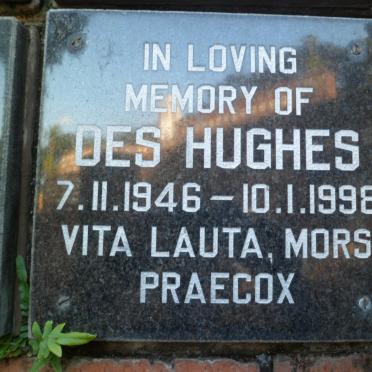 HUGHES Des 1946-1998