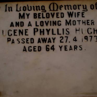 HUGHES Eugene Phyllis -1973