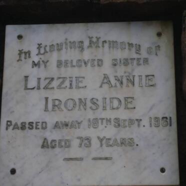 IRONSIDE Lizzie Annie -1961