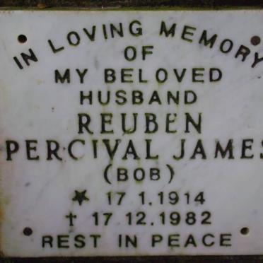 JAMES Reuben Percival 1914-1982