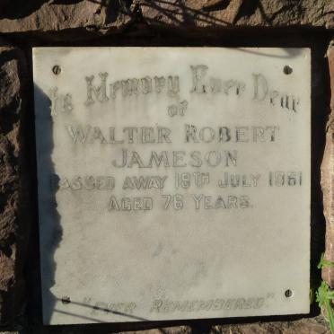 JAMESON Walter Robert -1961