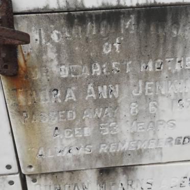 JENKINS Thora Ann -1973