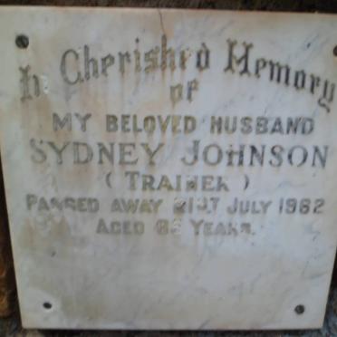 JOHNSON Sydney -1962